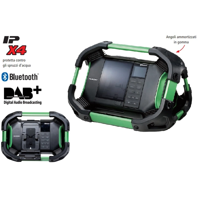 Vendita online Radio da cantiere Bluetooth 18V DAB UR18DSDL